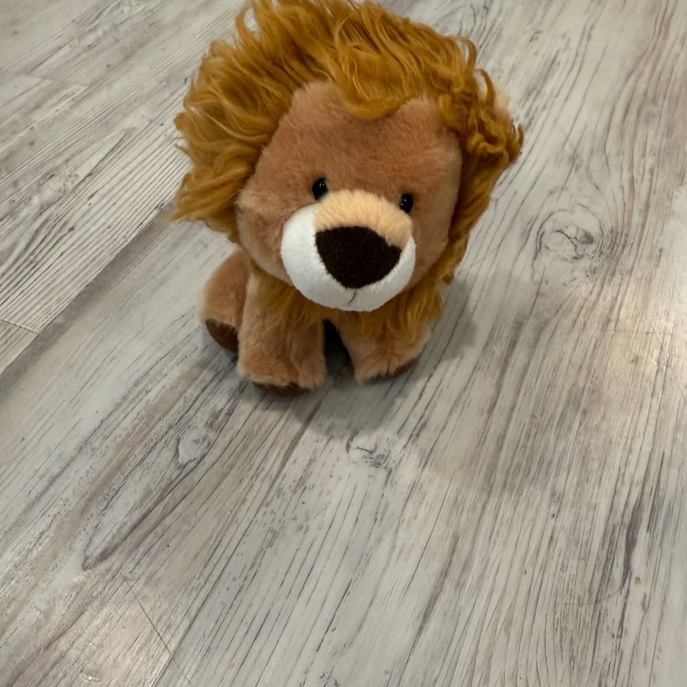 Cuddly Brown Lion Plush Toy